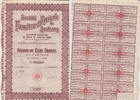 Indochina Saigon Stock 100 Francs Indochine Saigon Societe 100 Francs 1929 XF VZ