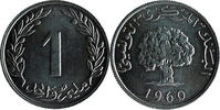 Tunesien 1 Millim 1960 KM#280 UNC 6,00 EUR  zzgl. 5,00 EUR Versand