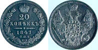 Russland Russia 20 kopecks Kopeken 1847 Russland Russia 20 kopecks 1847 ... 340,00 EUR kostenloser Versand