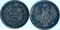 Russland Russia 20 Kopeke Kopeken 1855 Russland Russia 20 kopecks 1855 C... 180,00 EUR  zzgl. 5,00 EUR Versand