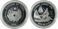 Tonga 1 Pa‘anga 1992 Tonga 1 Pa’anga 1992 Olympia Games Segeln mit MDM Z... 50,00 EUR  zzgl. 5,00 EUR Versand