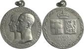 Italien Medaille Italien Silbermedaille 1930 Hochzeit Umberto II und Marie Jose von Belgien. UNC -