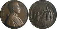 Vatikan Medaille Vatikan Bronzenmedaille 1958 Pius XII ( v. Mistruzzi ) UNC Very Rare! -