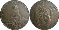 Deutschland Medaille Leipzig Bronzenmedaille 1913 (v.Mayer) 1. Weltkrieg, Völkerschlachtdenkmal -