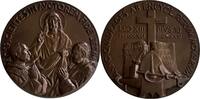 Vatikan Medaille Vatikan Pius XI und Leo XIII Bronzenmedaille 1931 ( v.Merzana ) TOP ERHALTUNG!!! -