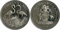 Bahamas 2 Dollars 1974 Bahamas 2 Dollars 1974 Silber Flamingo Proof Proof 50,00 EUR  zzgl. 5,00 EUR Versand