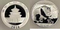 China 10 Yuan China 10 Yuan 2016 Panda ,TOP ERHALTUNG!!! Proof -