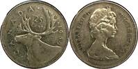 Canada 25 Cents 1969 Canada 25 cents 1969 Elk Elizabeth II UNC KM#62b UNC 7,00 EUR  zzgl. 5,00 EUR Versand