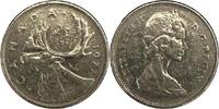 Canada 25 Cents 1977 Canada 25 cents 1977 Elk Elizabeth II XF KM#62b XF 7,00 EUR  zzgl. 5,00 EUR Versand