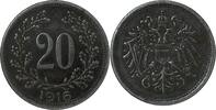 Österreich 20 Heller Austria 20 Heller 1916 XF+ KM#2826 -