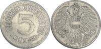 Österreich 5 Schilling Austria 5 Schilling 1952 XF+ KM#2879 -
