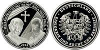 Germany Germany Silver Gedenkmünze 2014 2014 Papst Johannes Paul II Heli... 75,00 EUR  zzgl. 5,00 EUR Versand