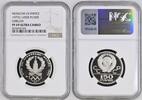 USSR Pt150R Russia 150 Rubel 1977 ЛМД Olympische Spiele in Moskau 1980 NGC PF69 Ultra Cameo -