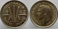 AUSTRALIA 3 PENCE KM#37 GEORG VI -