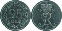 Denmark 25 Öre 1965 Frederik IX, Copenhagen 1965 KM#850 UNC 8,00 EUR  zzgl. 5,00 EUR Versand