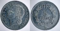 France Frankreich 5 Francs Lavrillier Gouvernement Provisoire 1945 KM#88... 45,00 EUR  zzgl. 5,00 EUR Versand