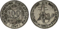 Westafrika 1969 West Afrika 100 Francs 1969 KM#4 vz 2,90 EUR  zzgl. 5,00 EUR Versand