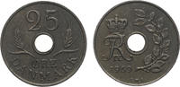 Danmark 1969 Dänemark 25 Öre 1969 KM#855.1 vz 5,00 EUR  zzgl. 5,00 EUR Versand