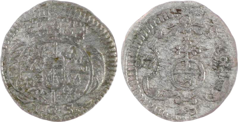 SachsenKurfürstentum, ab 1806 Königreich Pfennig 1723 IGS Dresden