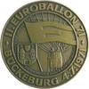 Luftfahrt - Ballon Bronzemedaille, einseitig a.d. II. Euroballon am 4.7.1971 in Bückeburg -