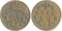 Würzburg-Bistum 1/2 Pfennig Franz Ludwig Freiherr von Erthal 1779-1795 -