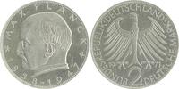 Bundesrepublik Deutschland - BRD 2 Deutsche Mark (DM) Max Planck -
