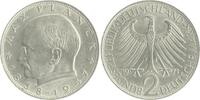 Bundesrepublik Deutschland - BRD 2 Deutsche Mark (DM) Max Planck -