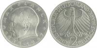 Bundesrepublik Deutschland - BRD 2 Deutsche Mark (DM) Max Planck -