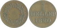Frankfurt 1 Heller Eichenkranz -