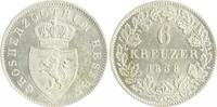 Hessen-Darmstadt 6 Kreuzer Ludwig II. 1830-1848 -
