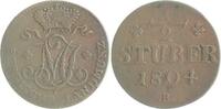 Berg 1/2 Stüber Maximilian IV. Joseph 1799-1806 -
