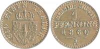 Brandenburg in den Marken - Preussen 1 Pfennig Friedrich Wilhelm IV. 1840-1861 -