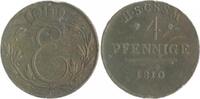 Sachsen-Coburg-Saalfeld 4 Pfennige Ernst 1806-1826 -