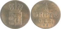 Oldenburg 1/2 Grote Paul Friedrich August 1829-1853 -