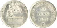 Frankreich Silbermedaille Louis XVIII. 1814-1824 -