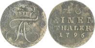 Anhalt-Bernburg 1/48 Taler Friedrich Albrecht 1765-1796 -
