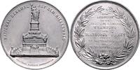 Zinnmedaille o.J. Allgemein auf die Enthüllung des Niederwalddenkmals und die Reichsgründung 1871 vz
