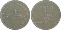 Niederlande Bronzemedaille auf die Huldigung -