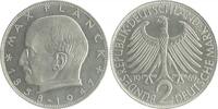 Bundesrepublik Deutschland - BRD 2 Deutsche Mark (DM) Max Planck -
