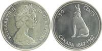Kanada 50 Cents Elisabeth II. 1952-2022 -