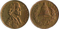 Personen Bronzemedaille Friedrich Schiller 1759-1805, auf seinen 100. Geburtstag -