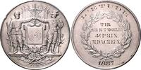 Frankreich Silbermedaille, graviert III. Republik 1871-1940 -