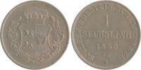 Schleswig-Holstein 1 Sechsling Unter Statthalterschaft 1848-1851 -