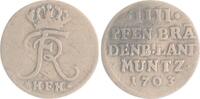 Brandenburg in den Marken - Preussen 4 Pfennig Friedrich I. 1701-1713 -