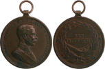 Österreich Bronzemedaille Franz Josef I. 1848-1916, (v. Tautenhayn) Der Tapferkeit -