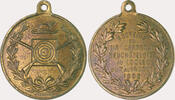 Schweizer Schützenmedaillen Bronzemedaille Souvenir du Tir cantonal neuchâtelois au Locle -