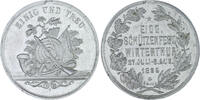Schweizer Schützenmedaillen Aluminium-Medaille Zum eidgenössischen Schützenfest Winterthur -