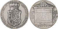 Hannover Silbermedaille (v. Hofmann) auf den Tod von Georg Wilhelm -