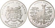 Benin 1000 Francs Damagazelle -
