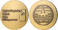 Bronzemedaille 1970 Kassel auf die Eröffnung des Regionalflughafens Kassel-Calden vz